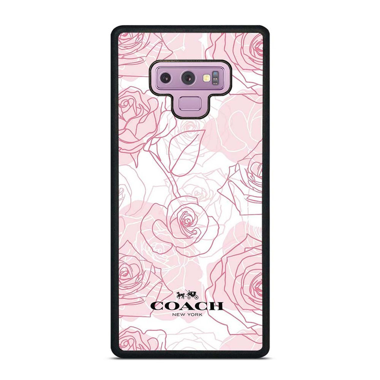 COACH ROSES Samsung Galaxy Note 9 Case Cover