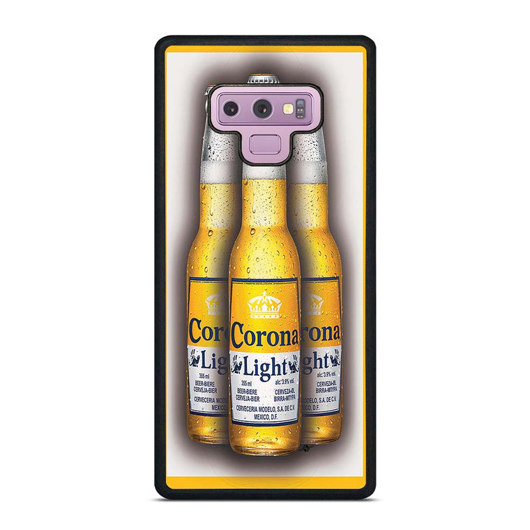 CORONA LIGHT BEER BOTTLE Samsung Galaxy Note 9 Case Cover CORONA LIGHT BEER BOTTLE Samsung Galaxy Note 9 Case Cover