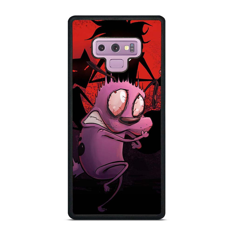COURAGE THE COWARDLY DOG CARTOON Samsung Galaxy Note 9 Case Cover