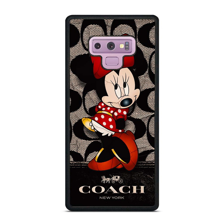 CUTE COACH MINNIE MOUSE Samsung Galaxy Note 9 Case Cover