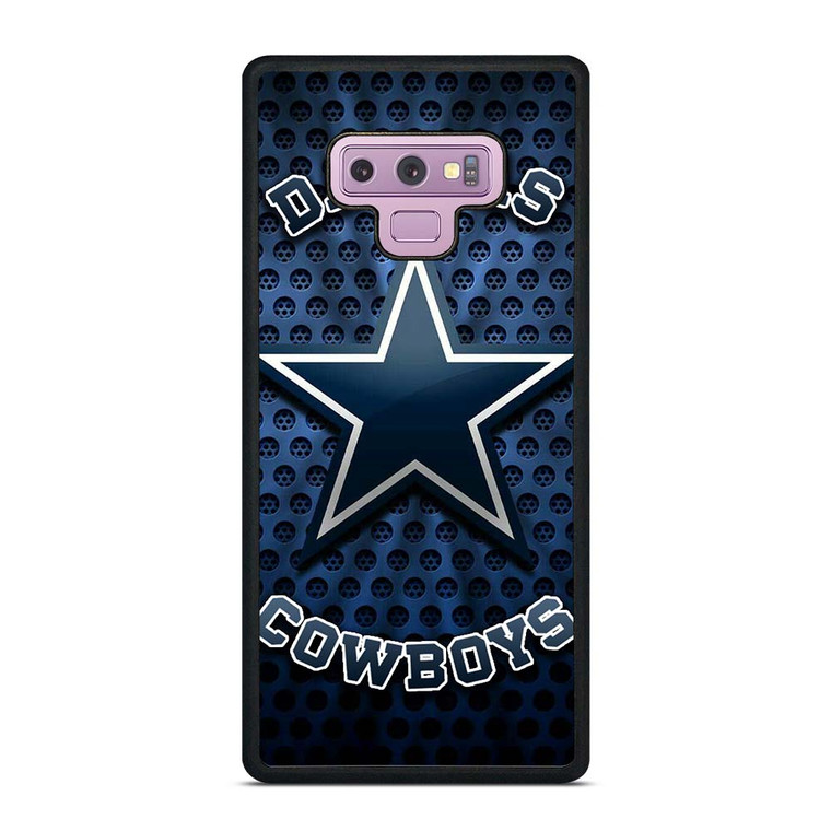DALLAS COWBOYS BLUE METAL SYMBOL Samsung Galaxy Note 9 Case Cover