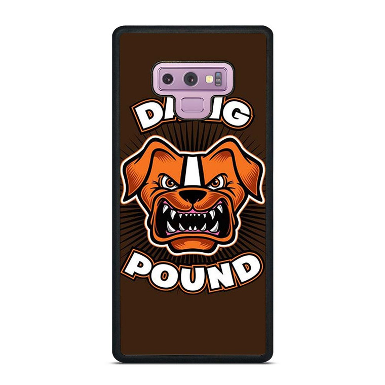 DAWG POUND CLEVELAND BROWNS Samsung Galaxy Note 9 Case Cover