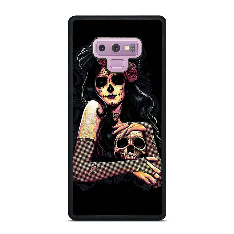 DAY OF THE DEAD ART Samsung Galaxy Note 9 Case Cover