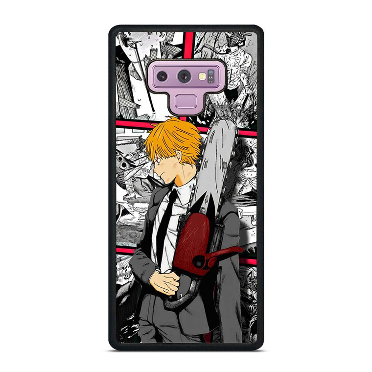 DENJI CHAINSAW MAN ANIME COLLAGE Samsung Galaxy Note 9 Case Cover