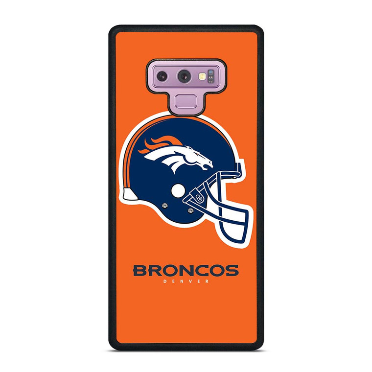 DENVER BRONCOS NFL HELMET Samsung Galaxy Note 9 Case Cover