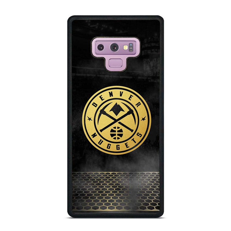 DENVER NUGGETS GOLD METAL Samsung Galaxy Note 9 Case Cover