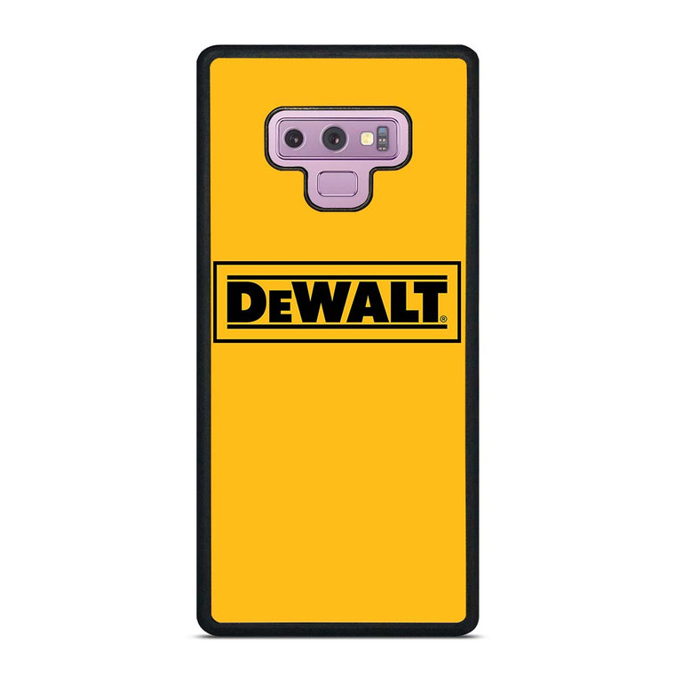 DEWALT LOGO ICON Samsung Galaxy Note 9 Case Cover