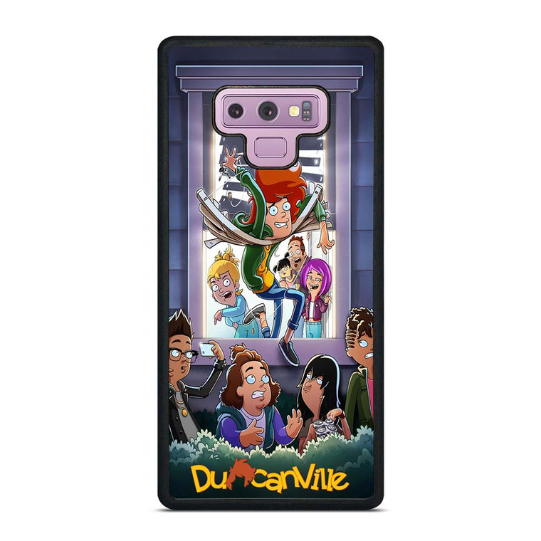 DUNCANVILLE CARTOON MOVIES POSTER Samsung Galaxy Note 9 Case Cover