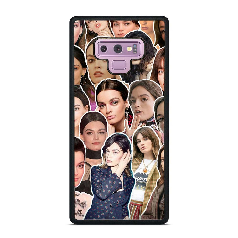 EMMA MACKEY FACE COLLAGE Samsung Galaxy Note 9 Case Cover