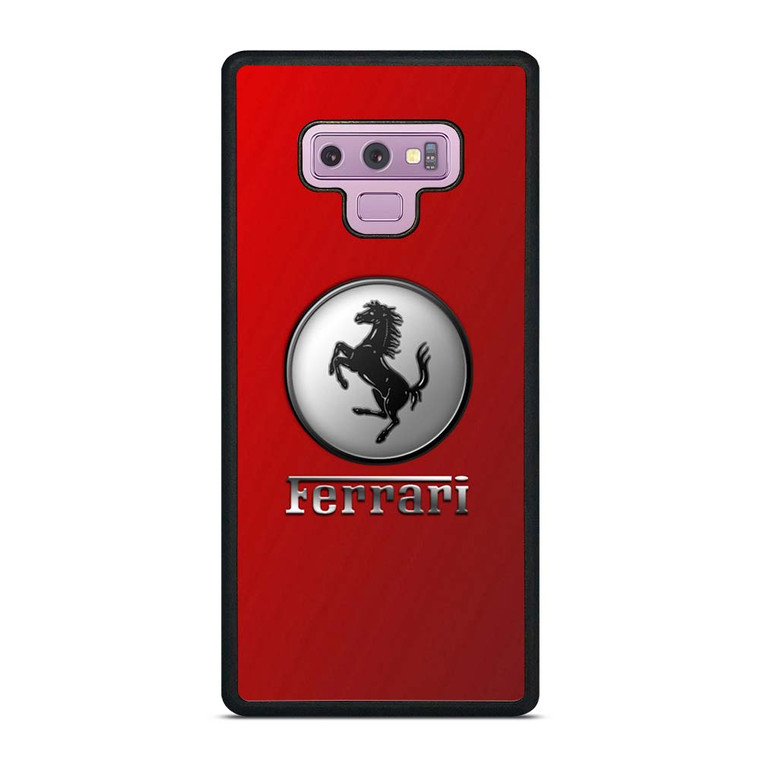 FERRARI SUPER CAR BUTTON Samsung Galaxy Note 9 Case Cover