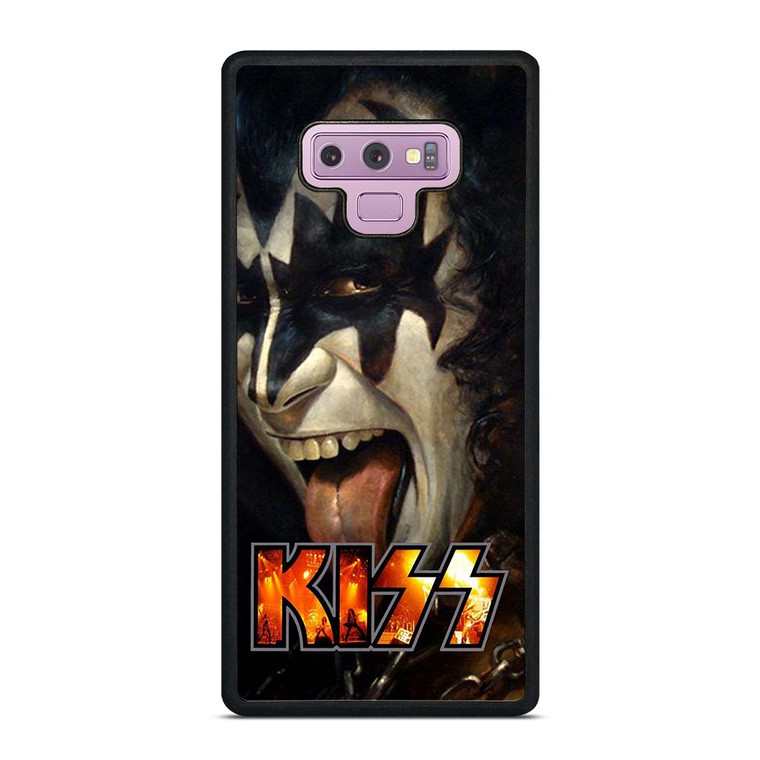 GENE SIMMONS FACE KISS BAND Samsung Galaxy Note 9 Case Cover