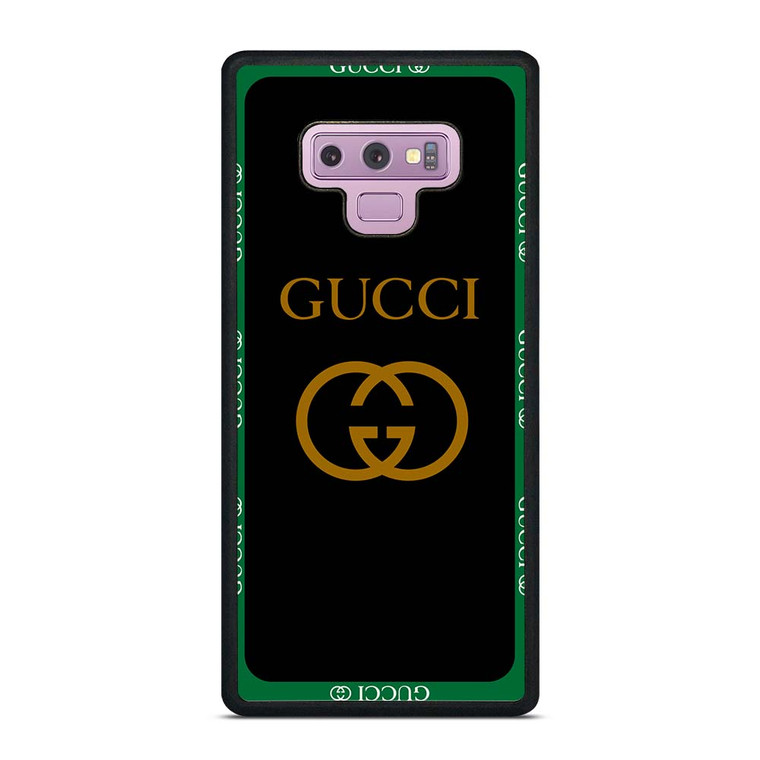 GUCCI ROUND BLACK Samsung Galaxy Note 9 Case Cover