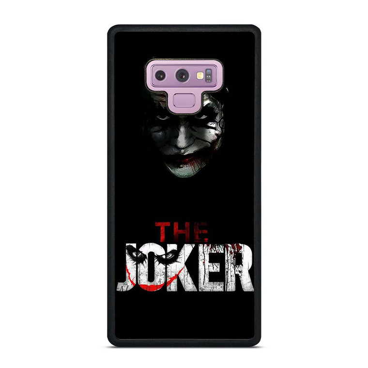 HEATH LEDGER THE JOKER  Samsung Galaxy Note 9 Case Cover
