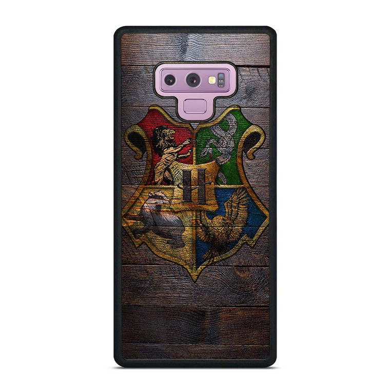 HOGWARTS HARRY POTTER WOODEN LOGO Samsung Galaxy Note 9 Case Cover