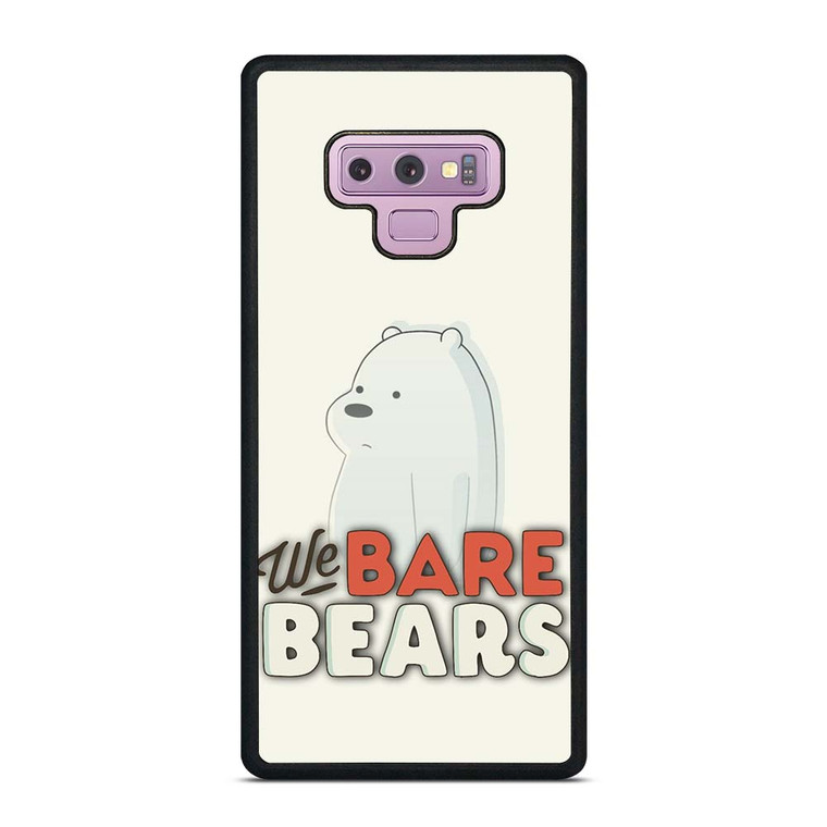 ICE BEAR WE BARE BEARS CARTOON 2 Samsung Galaxy Note 9 Case Cover