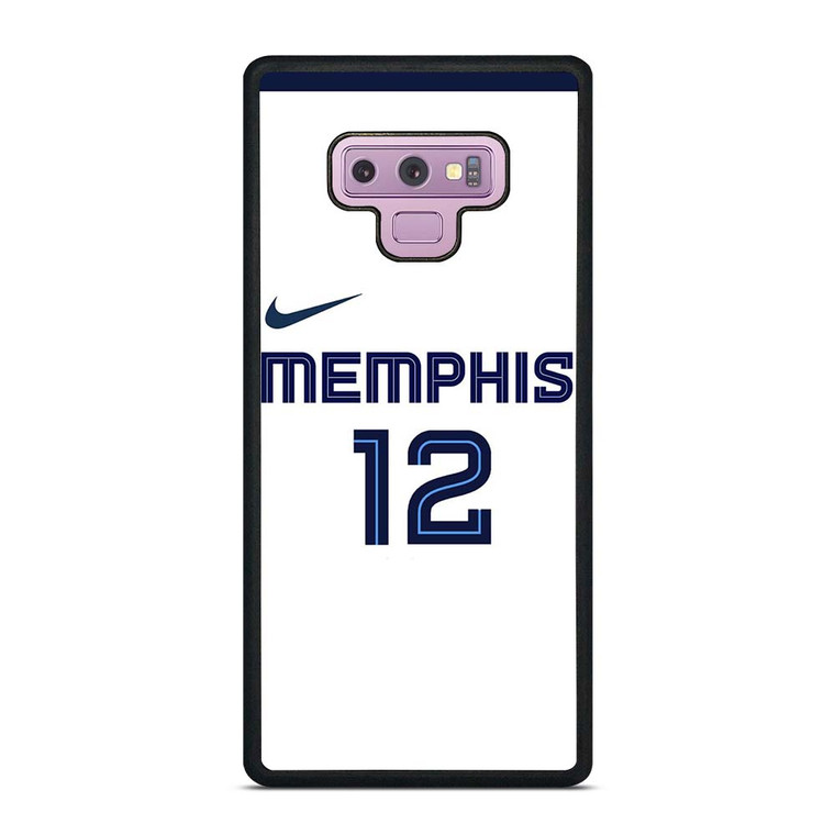 JA MORANT MEMPHIS GRIZZLIES WHITE Samsung Galaxy Note 9 Case Cover