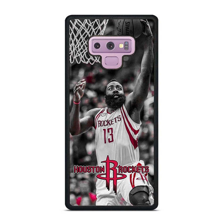 JAMES HARDEN DUNK HOUSTON ROCKETS Samsung Galaxy Note 9 Case Cover