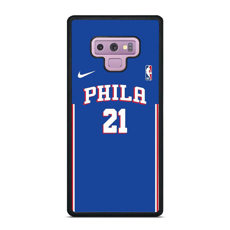 JOEL EMBIID PHILADELPHIA SIXERS NBA Samsung Galaxy Note 9 Case Cover