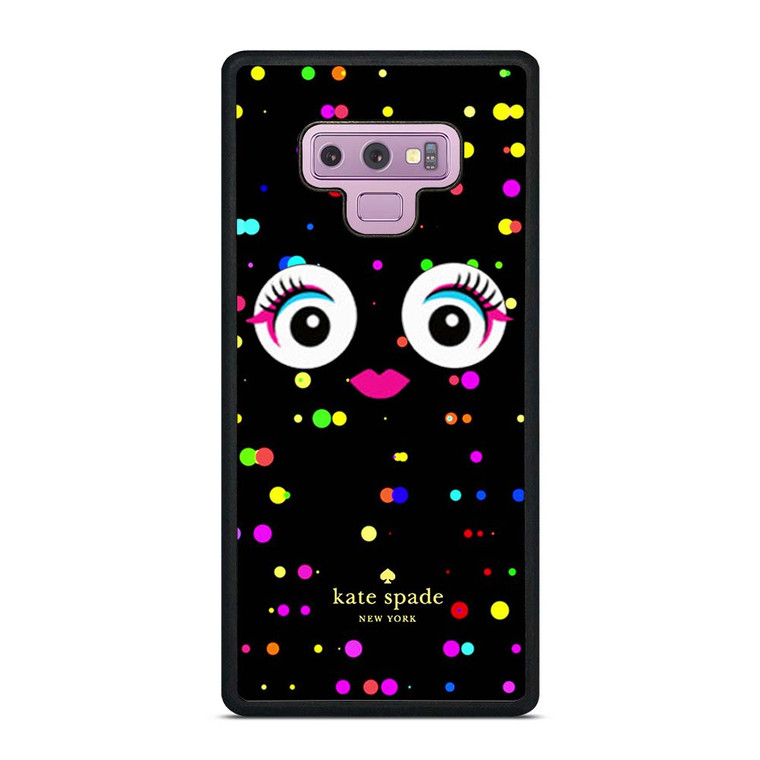 KATE SPADE COLORFULL MONSTER EYE Samsung Galaxy Note 9 Case Cover