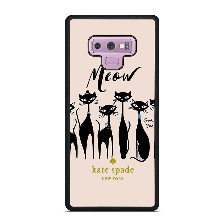 KATE SPADE MEOW CAT Samsung Galaxy Note 9 Case Cover