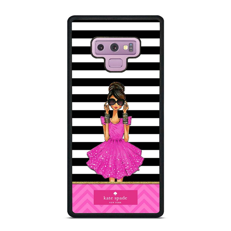 KATE SPADE PINK GIRLS Samsung Galaxy Note 9 Case Cover