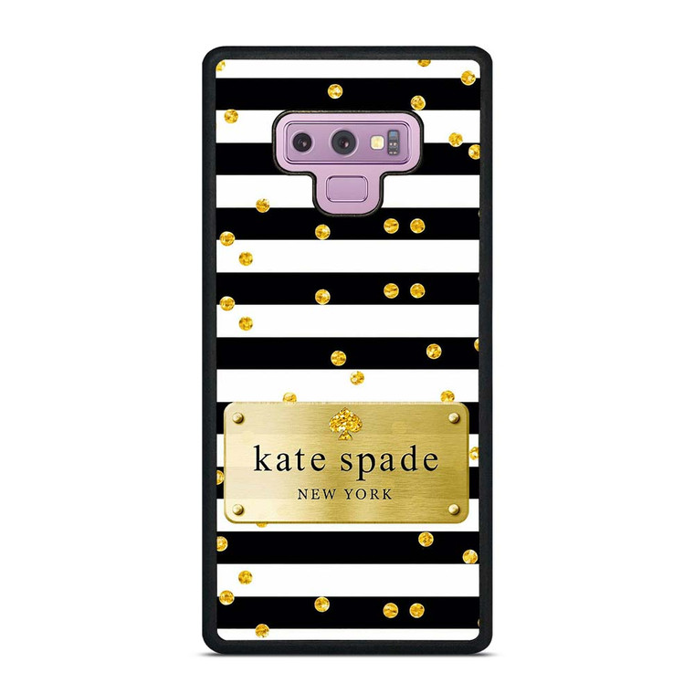 KATE SPADE POLKADOTS GOLD Samsung Galaxy Note 9 Case Cover