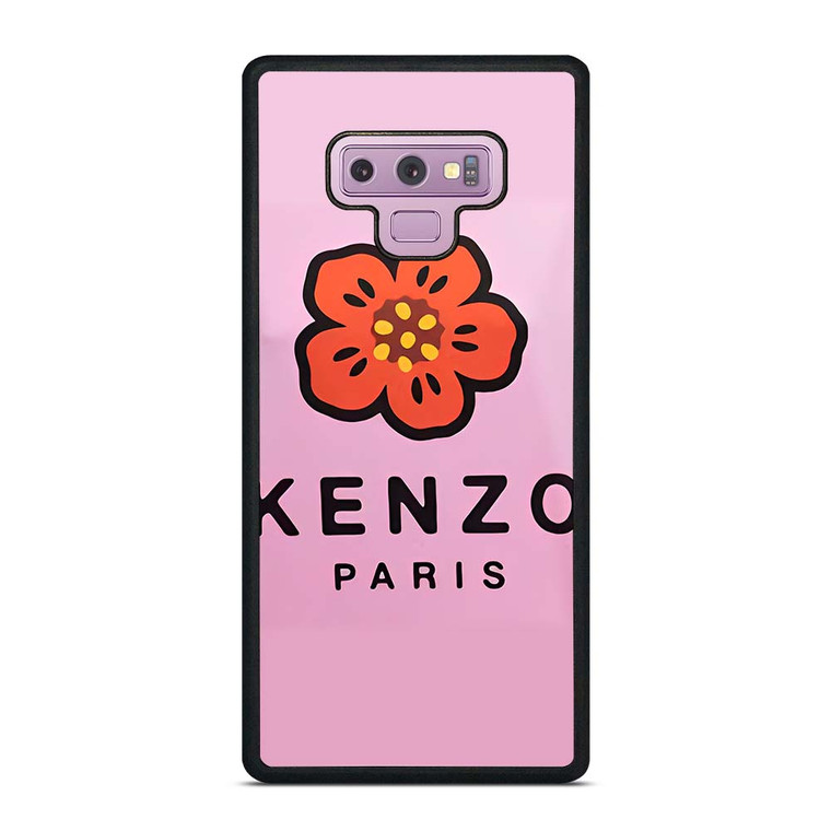 KENZO PARIS PINK FLOWER Samsung Galaxy Note 9 Case Cover