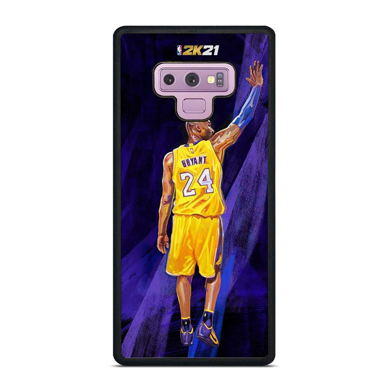 KOBE BRYANT NBA 2K21 MAMBA EDITION Samsung Galaxy Note 9 Case Cover