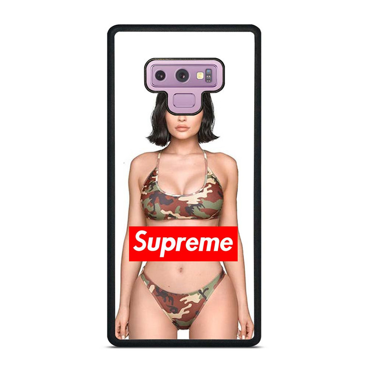 KYLIE JENNER SUPREME CAMO Samsung Galaxy Note 9 Case Cover
