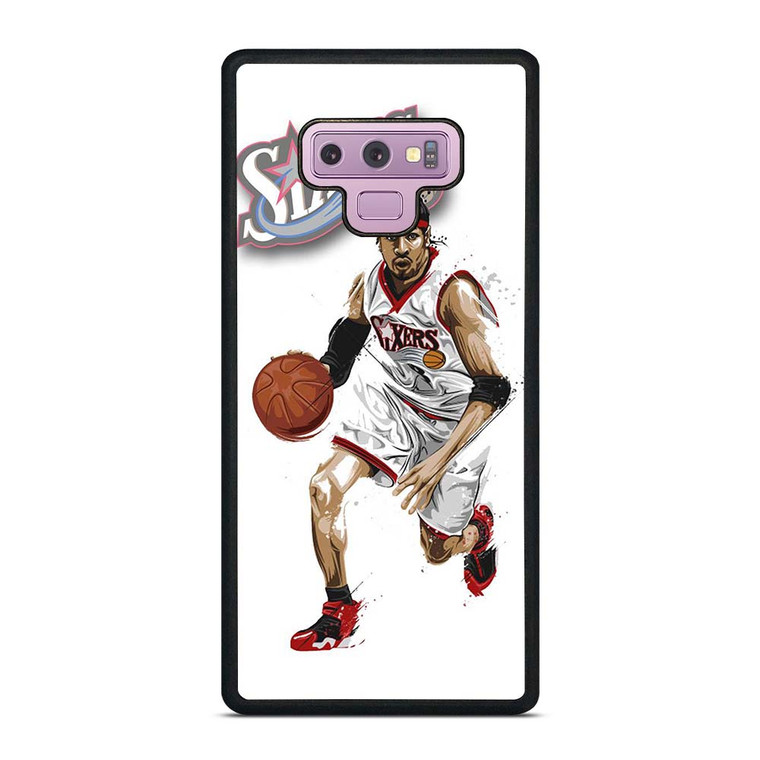 ALLEN IVERSON SIXERS NBA BASKETBALL Samsung Galaxy Note 8 Case Cover