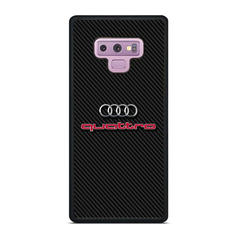 AUDI QUATTRO CARBON LOGO Samsung Galaxy Note 8 Case Cover
