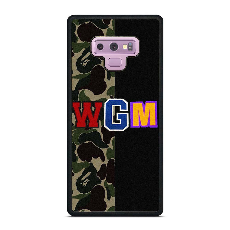 BAPE WGM CAMO Samsung Galaxy Note 8 Case Cover