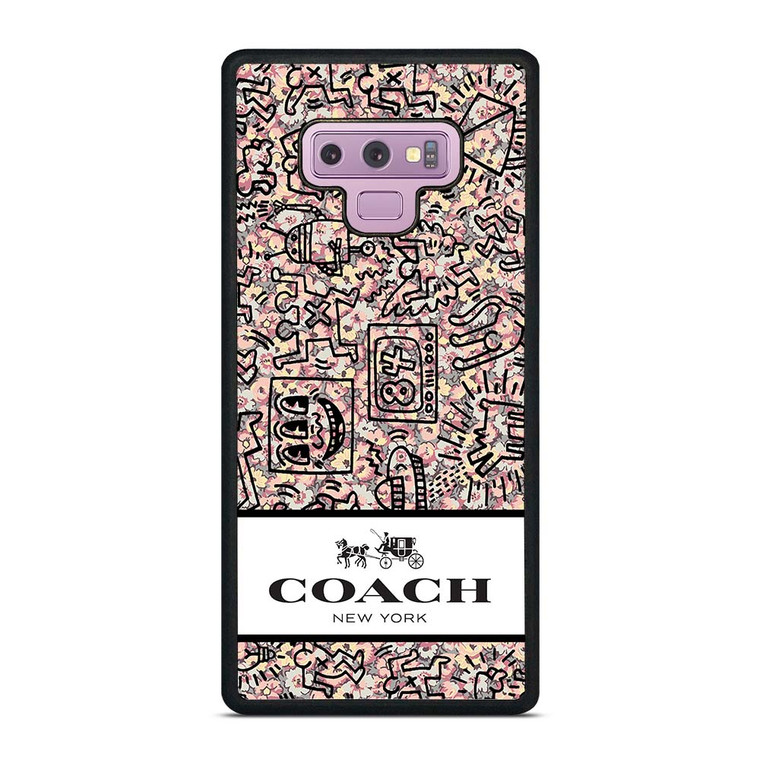 COACH NEW YORK ABSTRACK Samsung Galaxy Note 8 Case Cover