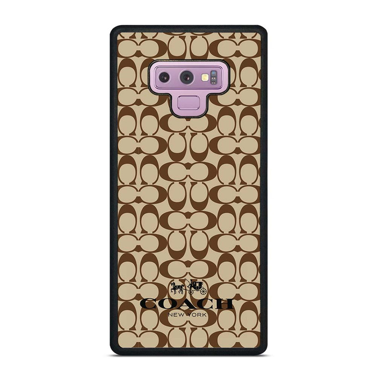 COACH NEW YORK BROWN Samsung Galaxy Note 8 Case Cover