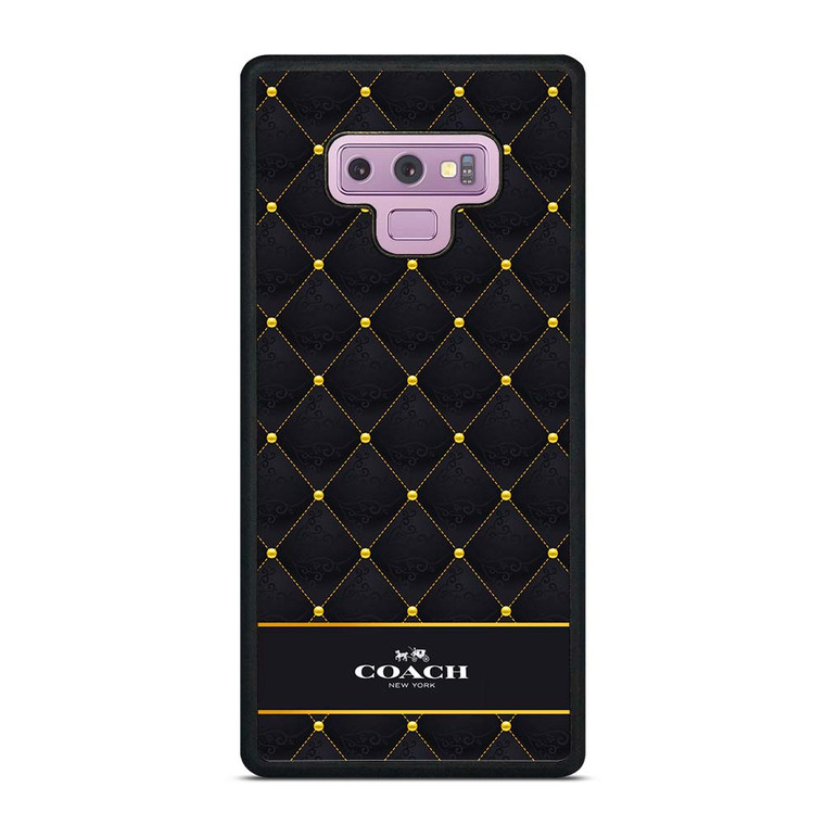 COACH NEW YORK GOLD PATTERN Samsung Galaxy Note 8 Case Cover