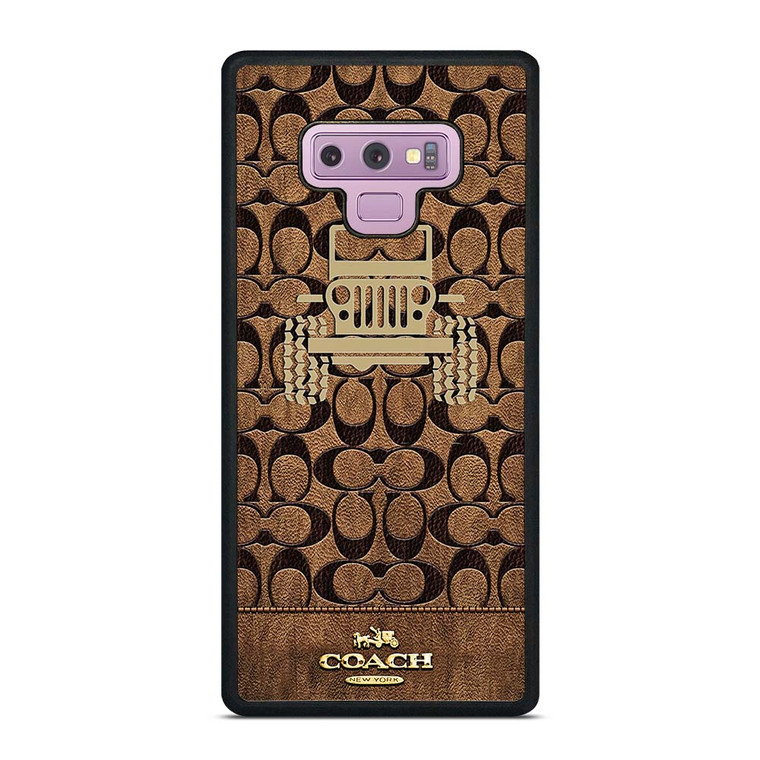 COACH NEW YORK JEEP 2 Samsung Galaxy Note 8 Case Cover