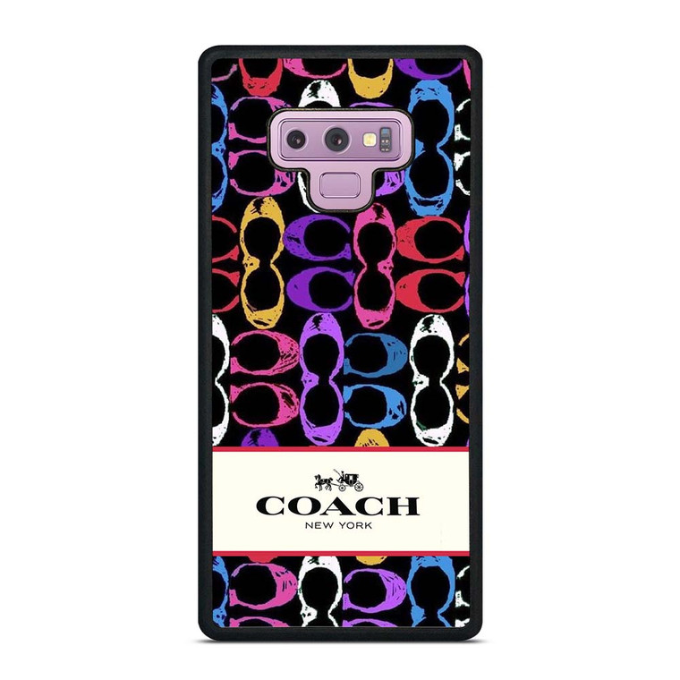 COACH NEW YORK PATTERN COLOR Samsung Galaxy Note 8 Case Cover