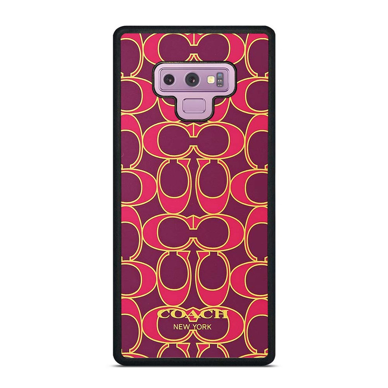 COACH NEW YORK PINK GOLD Samsung Galaxy Note 8 Case Cover