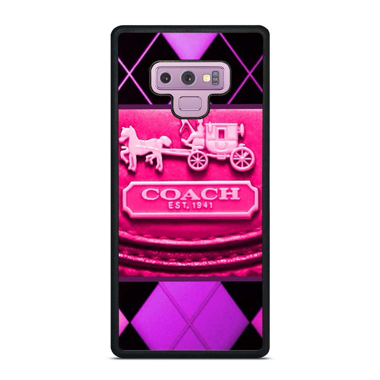 COACH NEW YORK PURPLE PINK LOGO Samsung Galaxy Note 8 Case Cover