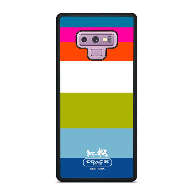 COACH NEW YORK STRIPE Samsung Galaxy Note 8 Case Cover