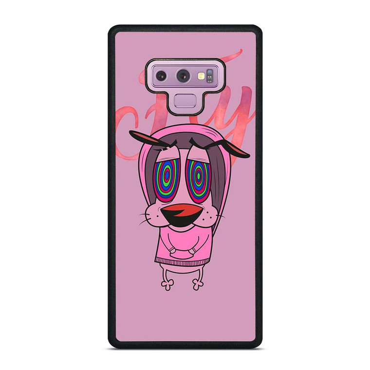 COURAGE THE COWARDLY DOG FLY Samsung Galaxy Note 8 Case Cover