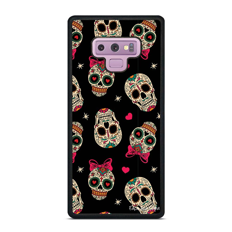 DAY OF THE DEAD CUTE PATTERN Samsung Galaxy Note 8 Case Cover