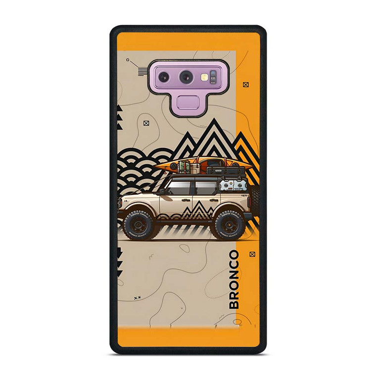 FORD BRONCO ADVENTURES CAR Samsung Galaxy Note 8 Case Cover
