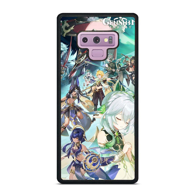 GENSHIN IMPACT MOBILE GAME CHARACTERS Samsung Galaxy Note 8 Case Cover