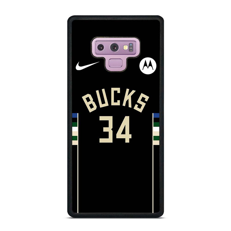 GIANNIS ANTETOKOUNMPU MILWAUKEE BUCKS KIT Samsung Galaxy Note 8 Case Cover