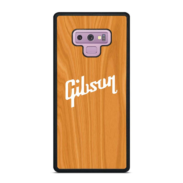 GIBSON GUITAR WOODEN LOGO 2 Samsung Galaxy Note 8 Case Cover