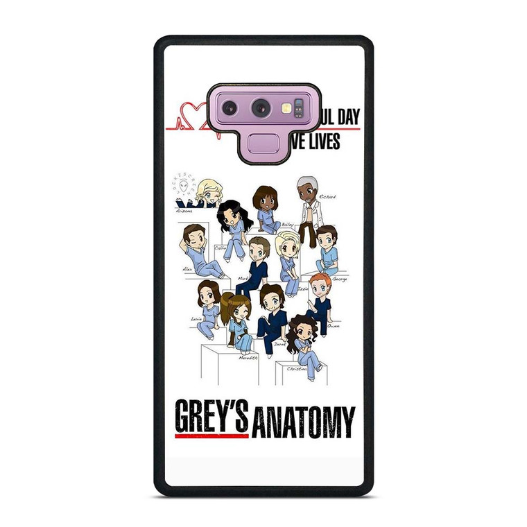 GREY'S ANATOMY ALL CARTOON Samsung Galaxy Note 8 Case Cover