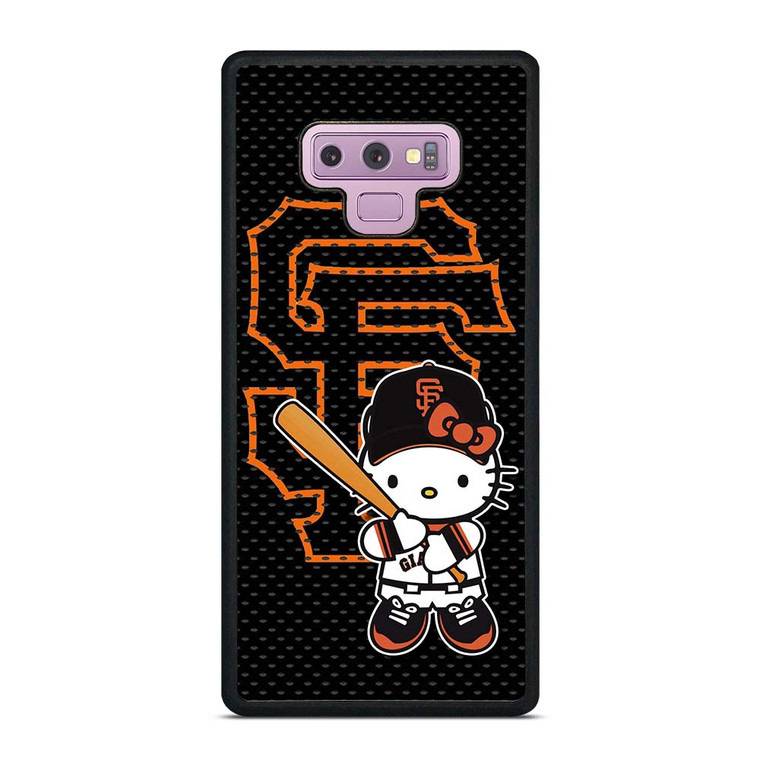 HELLO KITTY SAN FRANCISCO GIANTS MLB Samsung Galaxy Note 8 Case Cover