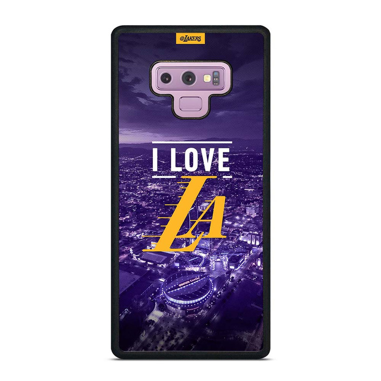 I LOVE LA LAKERS NBA LOGO Samsung Galaxy Note 8 Case Cover