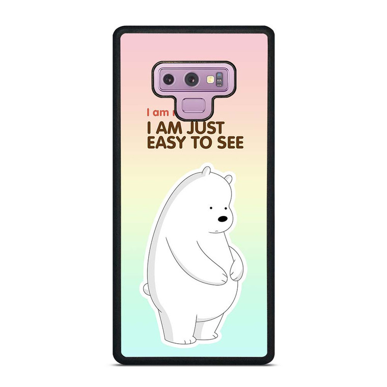 ICE BEAR WE BARE BEARS CARTOON Samsung Galaxy Note 8 Case Cover